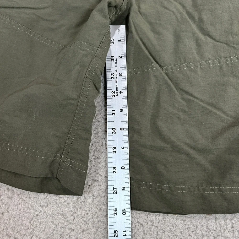 The North‎ Face Men's Cargo Shorts Olive Green Outdoor Size 38